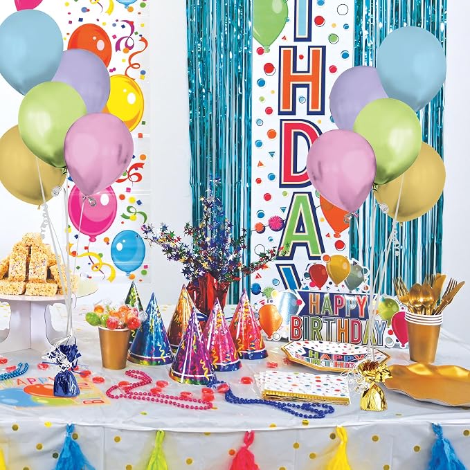 Beistle Metallic Wrapped Balloon Weights, Centerpieces and Table Décor - Image 5
