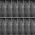 ZATAYE 12 Pack Black Halloween Foil Curtain Streamer Decorations | Black by ZATAYE