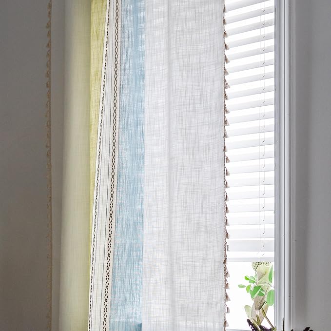 Sutuo Home Boho Curtains 96 inch Length - Image 7
