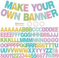 BEISHIDA Glitter Macaron 116 PCS A-Z DIY Letter Custom Banner Party Decor | 111 by Beishida