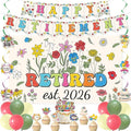 Roetyce Flower Retirement Party Decorations, Legend Has Retired Photo Backdrop by Roetyce