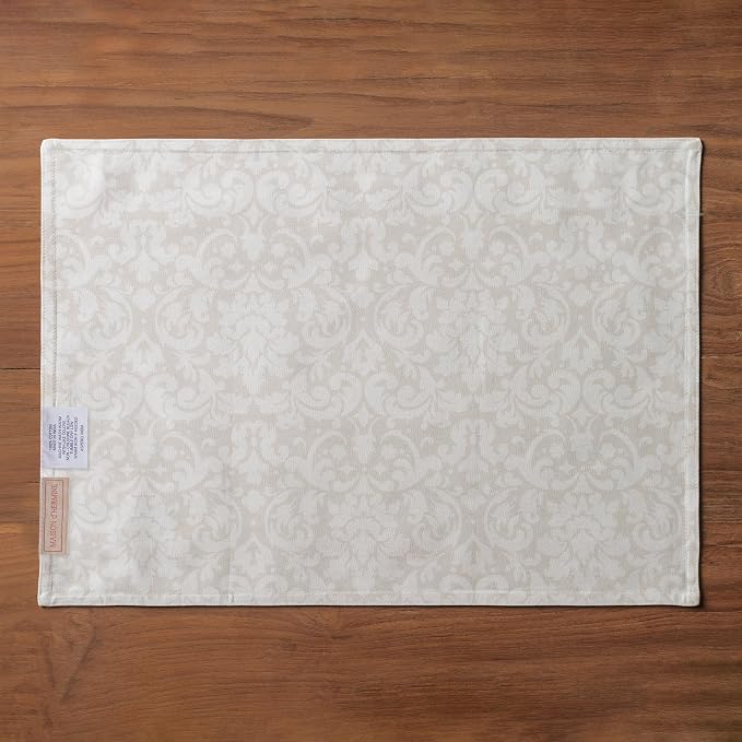 Maison d' Hermine Placemats Set of 4 Reusable 100% Cotton | Cloth Place Mats - Image 9