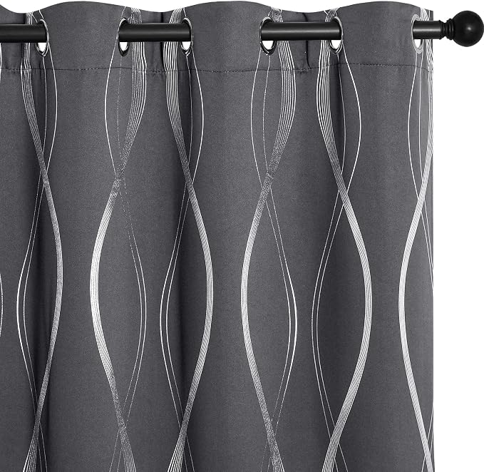 NICETOWN Blackout Short Curtains Panels by NICETOWN