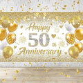 50th Wedding Anniversary Banner Decorations by Unknown