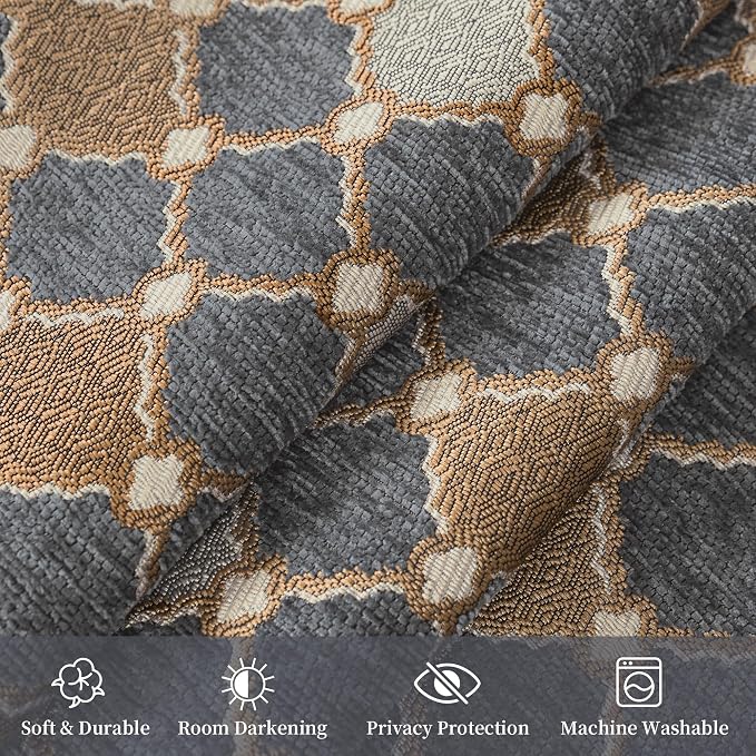 Loom and Mill Elegant Chenille Curtains - Image 6