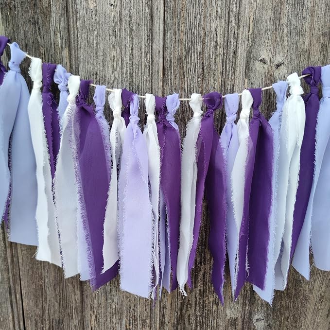 Chiffon Tsaasel Garland for Wedding Tea Party - Image 5