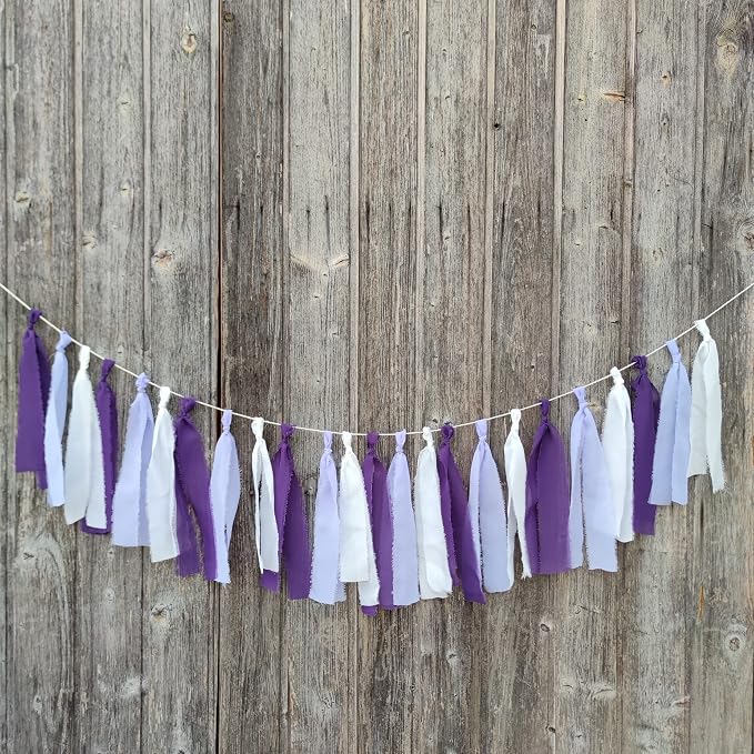 Chiffon Tsaasel Garland for Wedding Tea Party - Image 4