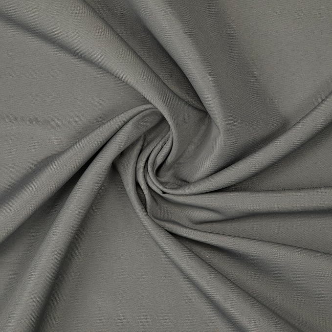 Gee Di Moda Square Tablecloth - 52 x 52 Inch Charcoal Table Cloth for Small Square or Round Tables - Heavy Duty Washable Fabric - for Buffet Table, Holiday Party, Dinner, Wedding & Baby Shower
