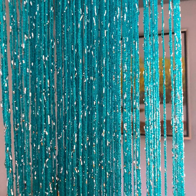 2 Pack 39 x 79 Inch Beaded Curtain String Door Curtains, Hippie Room Decor - Image 6