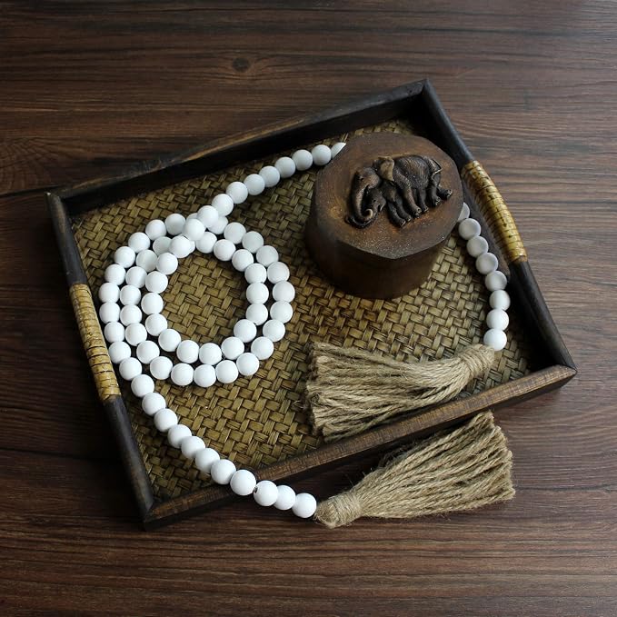 CVHOMEDECO. Wood Beads Garland - Image 3