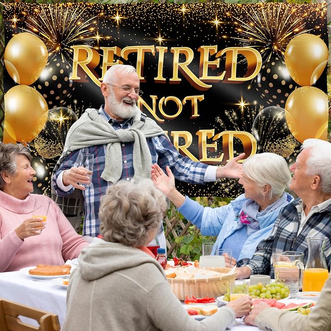 Happy Retirement Banner - Image 4
