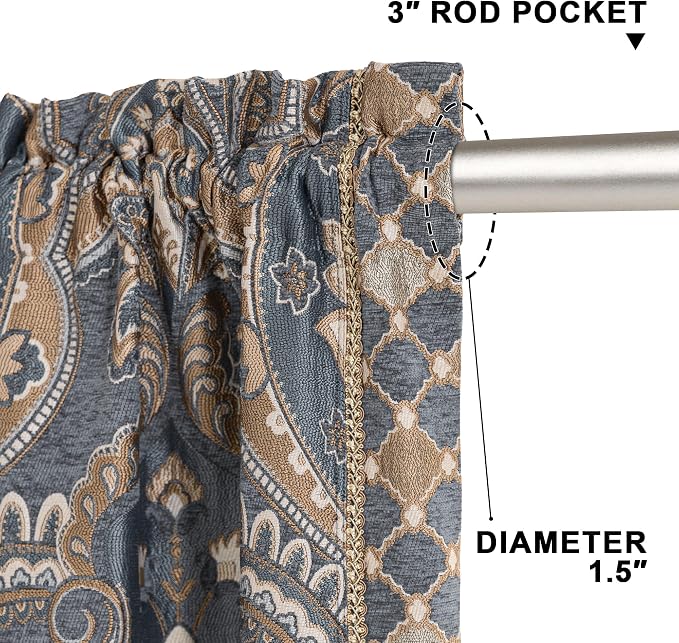 Loom and Mill European Damask Curtains - Image 6