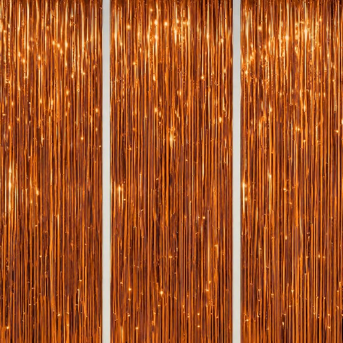 DECOCKRAT 3 Pack Foil Fringe Backdrop by DECOCKRAT