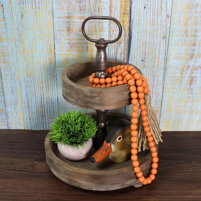 CVHOMEDECO. Wood Beads Garland - Image 3
