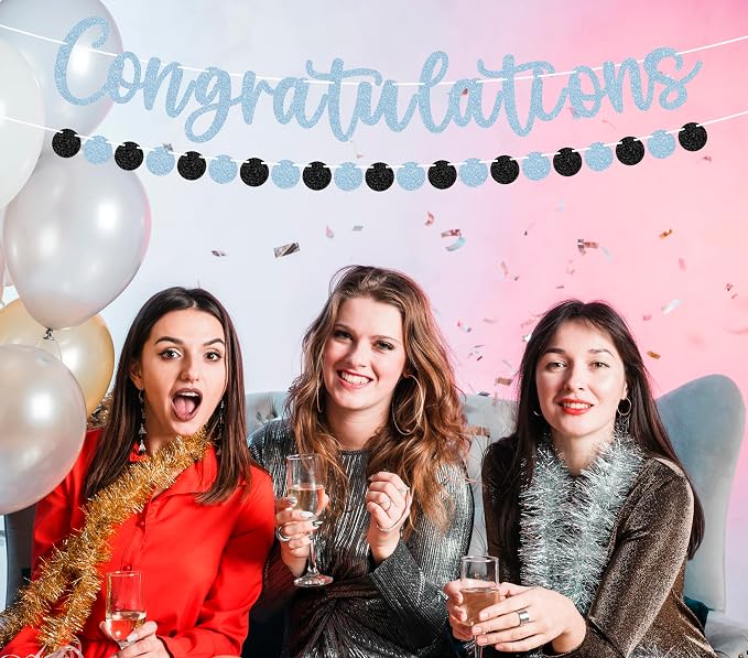 Pre-strung Congratulations Banner - Image 4