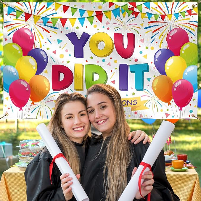 You Did It Banner- Congratulations Banner - Image 5