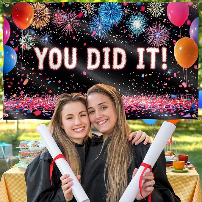You Did It Banner- Congratulations Banner - Image 5
