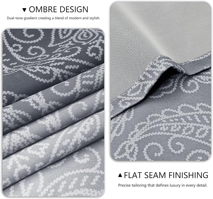 DWCN 100% Blackout Curtains for Bedroom 96 Inch Long - Image 5