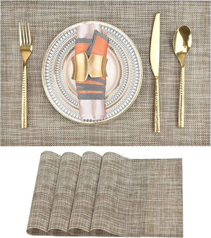 SLKQG Placemats Set of 4 by SLKQG
