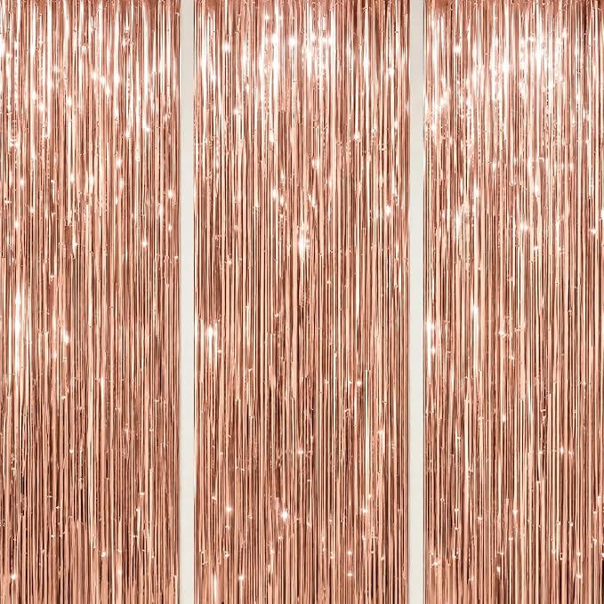 DECOCKRAT 3 Pack Foil Fringe Backdrop by DECOCKRAT