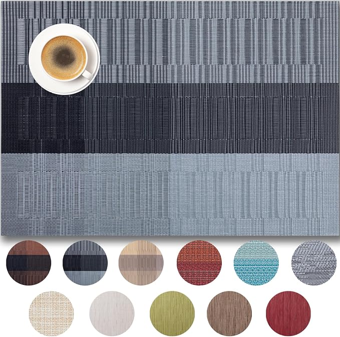 Placemats Set of 8 by Unknown