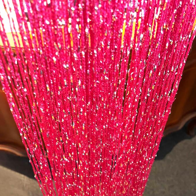 2 Pack 39 x 79 Inch Beaded Curtain String Door Curtains, Hippie Room Decor - Image 6