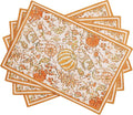 Maison d' Hermine Placemats Set of 4 Reusable 100% Cotton | Cloth Place Mats by MaisondHermine