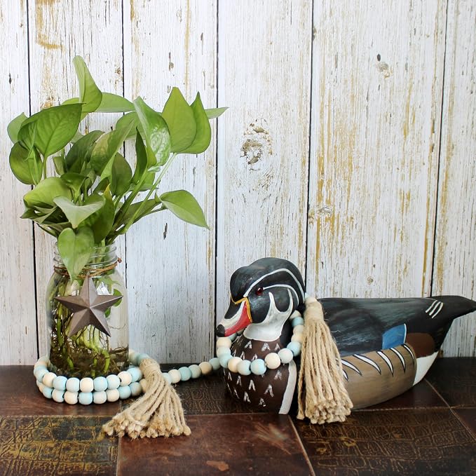 CVHOMEDECO. Wood Beads Garland - Image 5