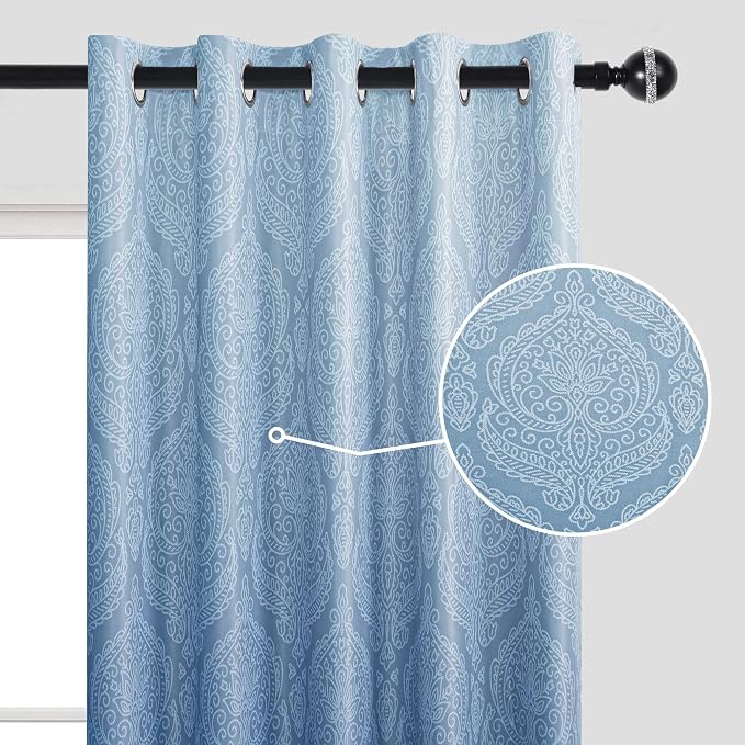 DWCN 100% Blackout Curtains for Bedroom - Image 6