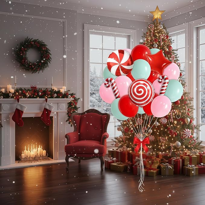 Christmas Balloons Set - Image 7