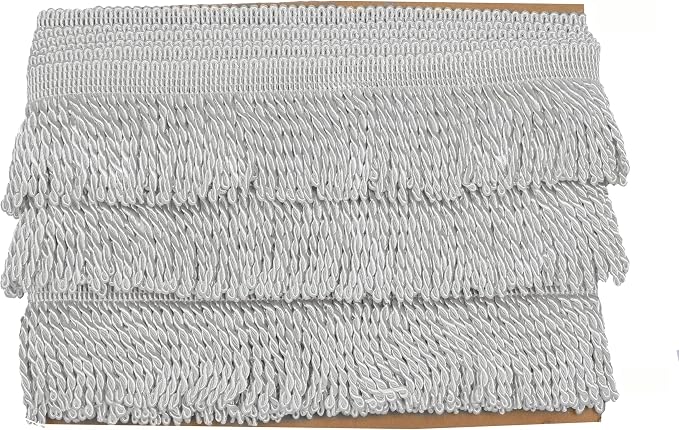 BEL AVENIR Bullion Fringe Trim Curtain Fringes 10 Yard x 2.5 Inches Sewing | - Image 4