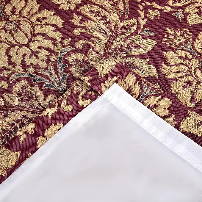 Loom and Mill Damask Jacquard Curtains - Image 7