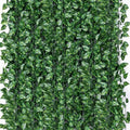 300 Pack 2100 Feet Fake Greenery Ivy Leaf Plants, Hanging Garland Vine Leaves by ZYIGYI