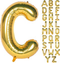 Letter Balloons 40 Inch Giant Jumbo Helium Foil Mylar Gold C | by Exquisitehighqualitypartydecorationstomeetyoureveryneed%EF%BC%81