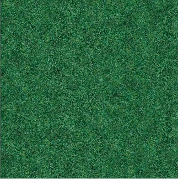 Ottomanson 6'6" x 18' Hallway Runner with Scraper Pile - Extra Durable Non-Slip Rug Mat for Indoor & Outdoor Use - Ideal for Kitchen, Entryway & Garage - High-Traffic Carpet, Green