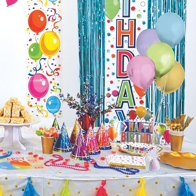 Beistle Wrapped Balloon Weight – 6 Pack, Opalescent Balloon Centerpiece and - Image 5