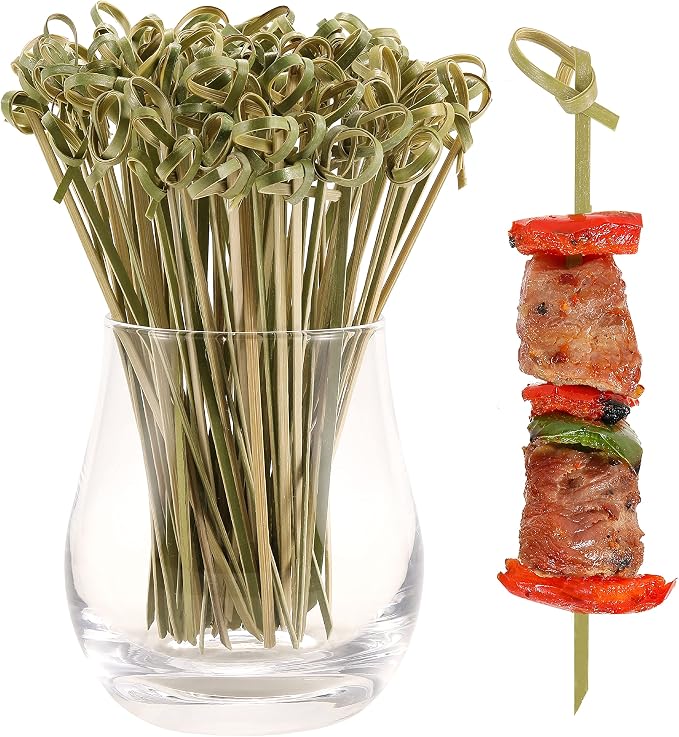 100 PCS Cocktail Picks 6 Inch, Fancy Toothpicks Tooth Picks - Image 7