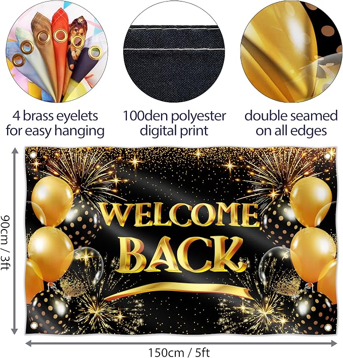 Welcome Back Banner - Image 2