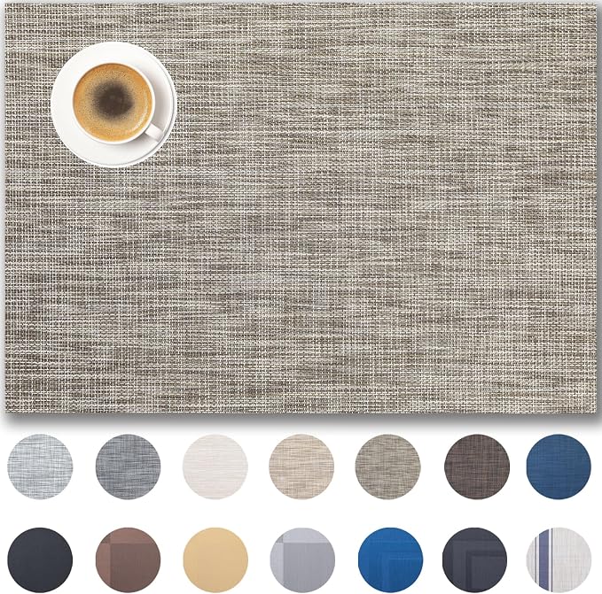 Placemats Set of 6 by Unknown