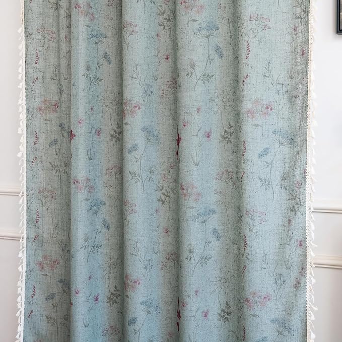 ENJOYBRIDAL Floral 96 Inch Curtains by ENJOYBRIDAL