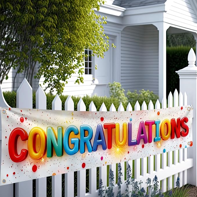 Congratulations Banner for Prom - Image 3