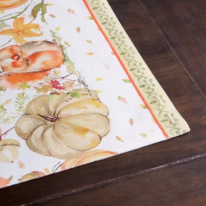 Maison d' Hermine Placemats Set of 4 Reusable 100% Cotton | Cloth Place Mats - Image 7