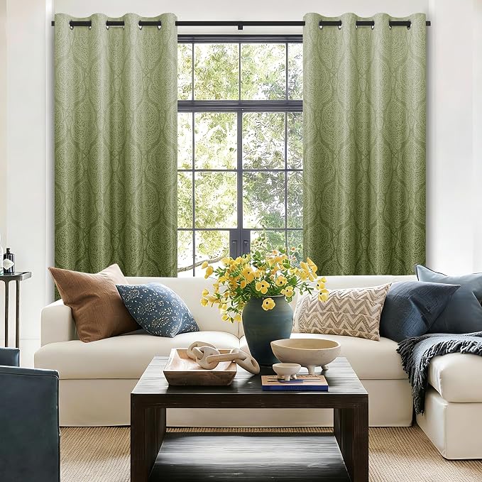 DWCN 100% Blackout Curtains for Bedroom - Image 4