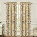 Loom and Mill Damask Patchwork Curtains by LoomandMill