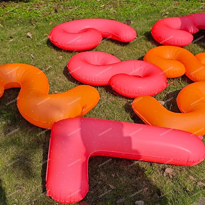 Orange Birthday Number 27 Balloon 40IN Fluorescent Orange 72 Balloon | - Image 6