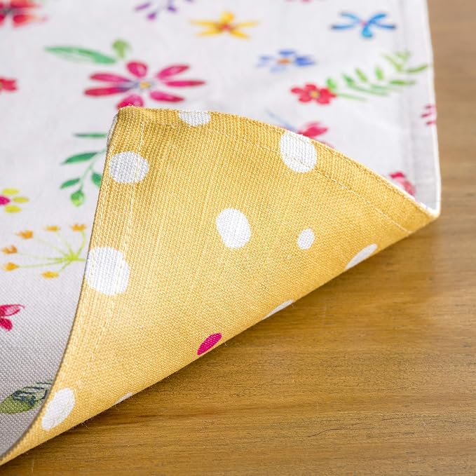 Maison d' Hermine Placemats Set of 4 Reusable 100% Cotton | Cloth Place Mats - Image 7