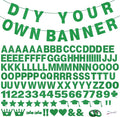 131 PCS Custom Banner DIY Letter Banners Personalized Banner | Make Your Own by Unknown