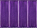 B-COOL Purple Sequin Backdrop Curtains 4 Packs 2ftx8ft Sparkle Backdrop Fabric by B-COOL
