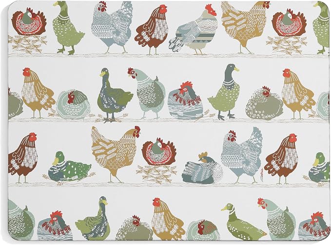 Laura Ashley Cork Placemats, 16 x 12-inch, Coop | Ideal - Image 5
