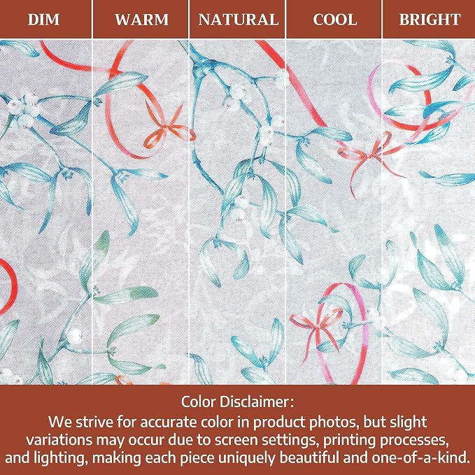 Maison d' Hermine Placemats Set of 4 100% Cotton Washable Cloth Place Mats - Image 6